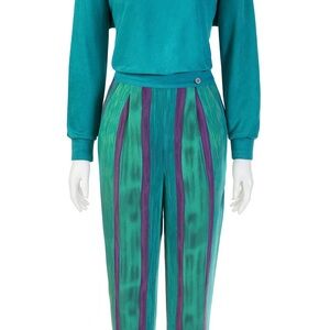 Norton McNaughton Vintage Striped Pants – Size 6